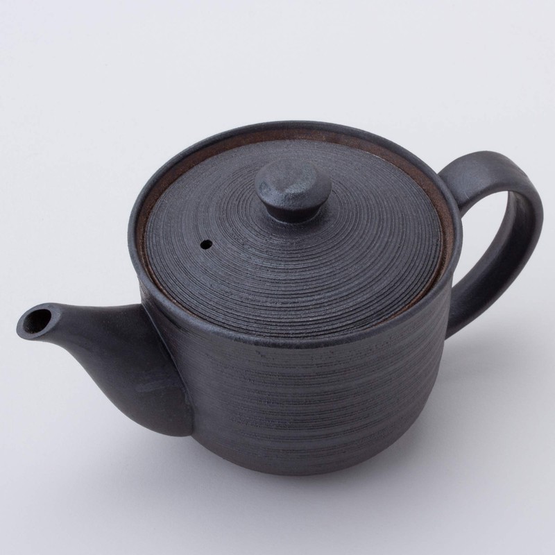 Hasami ware black Thousand stage SS pot F24 – 73461 