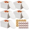 Tetutor 12 Pcs Cake Boxes 12 inch,12x12x8 Inches Cake Box