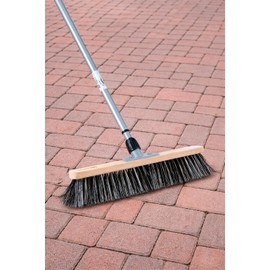Ossiblitz Professional Broom 50 cm Wide with Telescopic Handle Hard Bristles