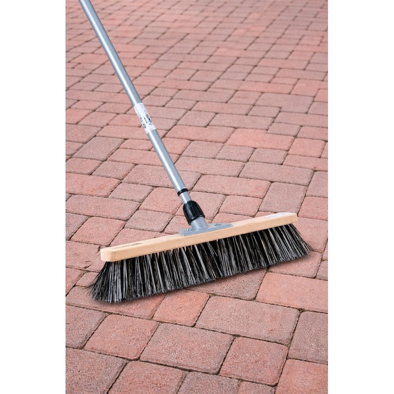 Ossiblitz Professional Broom 50 cm Wide with Telescopic Handle Hard