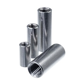 SECCARO 20 x M8 x 20mm Stainless Steel V2A VA A2 Round Female Threaded Sleeve