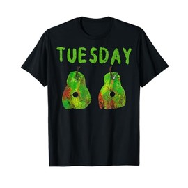 Funny Hungry Caterpillars Tuesday Fruits Lover Always Hungry T-Shirt