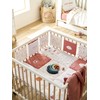 Vertbaudet Happy Sky Baby Play Mat Organic Cotton Multi-Coloured 75