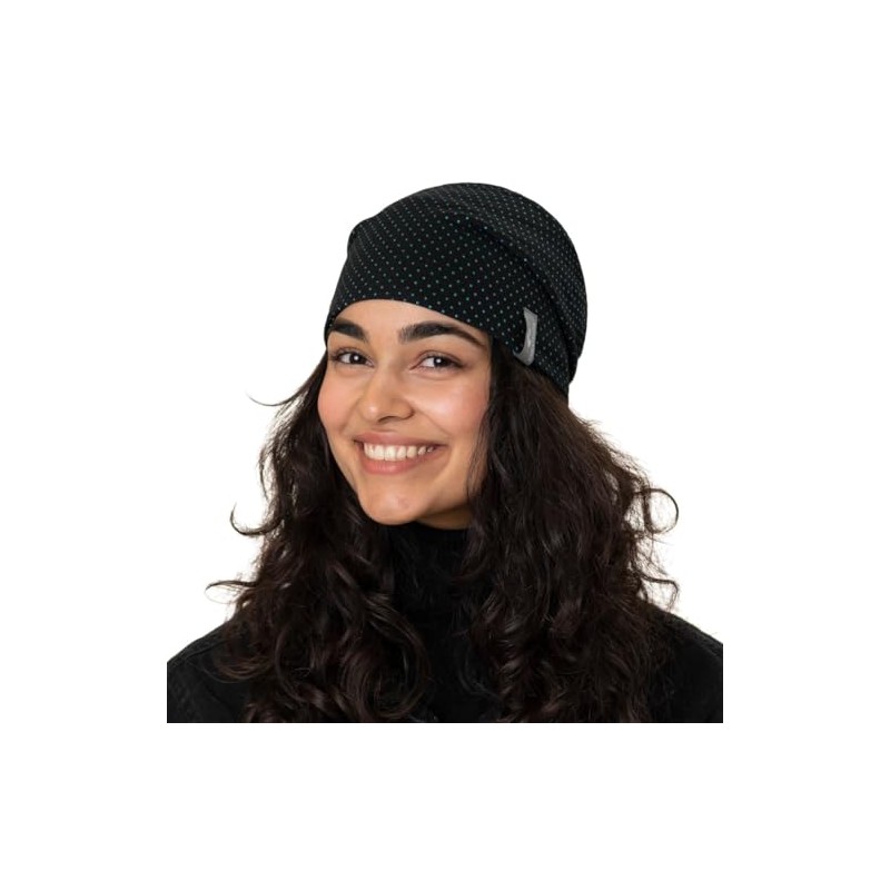 CHILLOUTS Adults' Longbeanie Florence Hat Grey/White Size:One Size