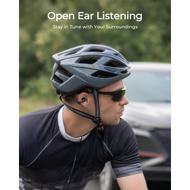 Lytmi-CozyClipOpen Ear Headphones, Clip-On Earbuds with Bluetooth 5.4, Lightweight and Comfortable, Clear Audio, 22-Hour Playtime, IPX4 Waterproof Earphones for Running and Fitness