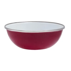 Origin Outdoors Enamel Bowl Red 15 cm
