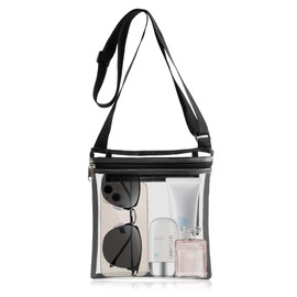Lingshare Clear Bag For Stadium Events Clear Purse for Women