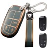 LETINGFAR Key Case, For JEEP, Smart Key Case, Key Cover,