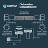 EASTMAN - Kit de instalación de lavaplatos, compresión de 3/8