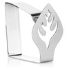com-four® 8x premium tablecloth clips made of stainless steel -