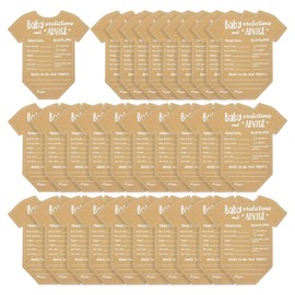 DHSBGWSX 30 Prediction Cards, Baby Shower Decorations, Baby Prediction Cards, Baby Shower Decorations, Baby Shower Gifts, Baby Shower Cards, Unisex Baby Shower Decorations