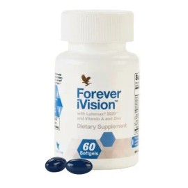 Forever Living NEW FORMULA! Forever iVision (60 softgels) a complete eye supplement