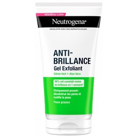 Neutrogena Anti-Brilliance Lime Exfoliating Gel 150ml