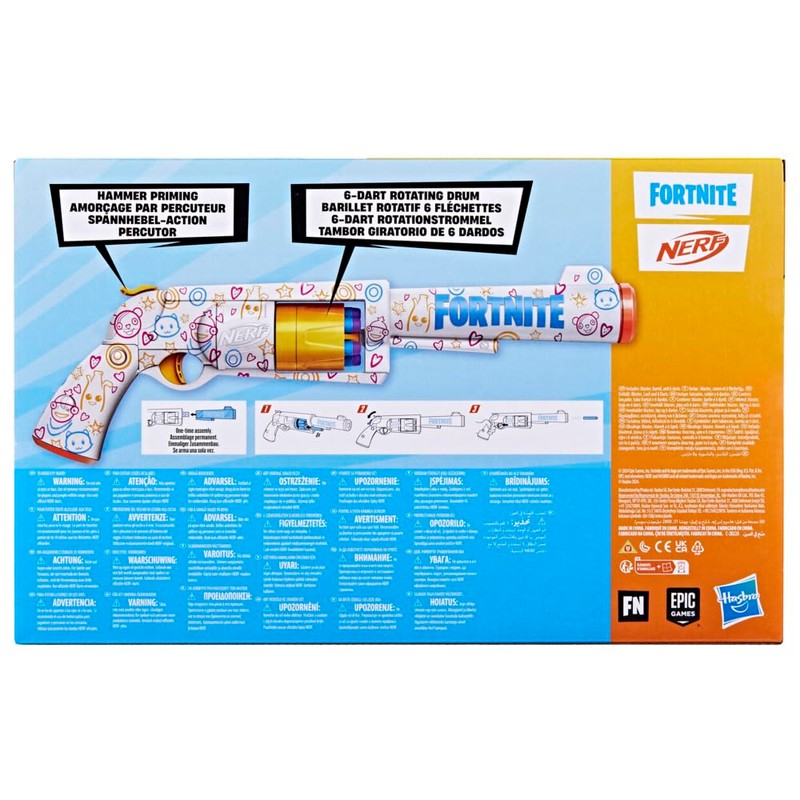 Nerf Fortnite Frenz 4 Ever Blaster Dart Blaster