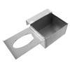 BIUDECO Hospital Glove Box Stainless Steel Wall Mount Glove Dispenser