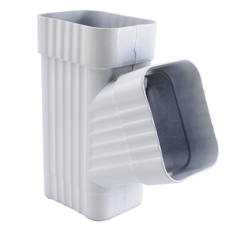 2X3 Rain Gutter Downspout Extensions Downspout Gutter Y Connector Gutter
