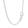 NKlaus 925 Sterling Silver Curb Chain Byzantine Chain 1.40 mm