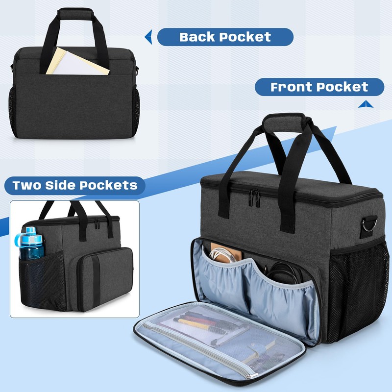 CURMIO Portable Printer Carrying Case Compatible with HP Tango/Tango X,