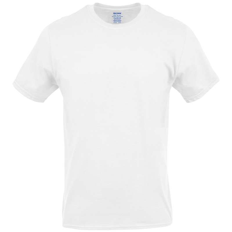 Gildan Men's Crew T-Shirts, Multipack, Style G1100, White (6-Pack), Small