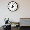 Sveudvdis Ministry of Silly Silent Walks Clock, 12 inch Non-Ticking