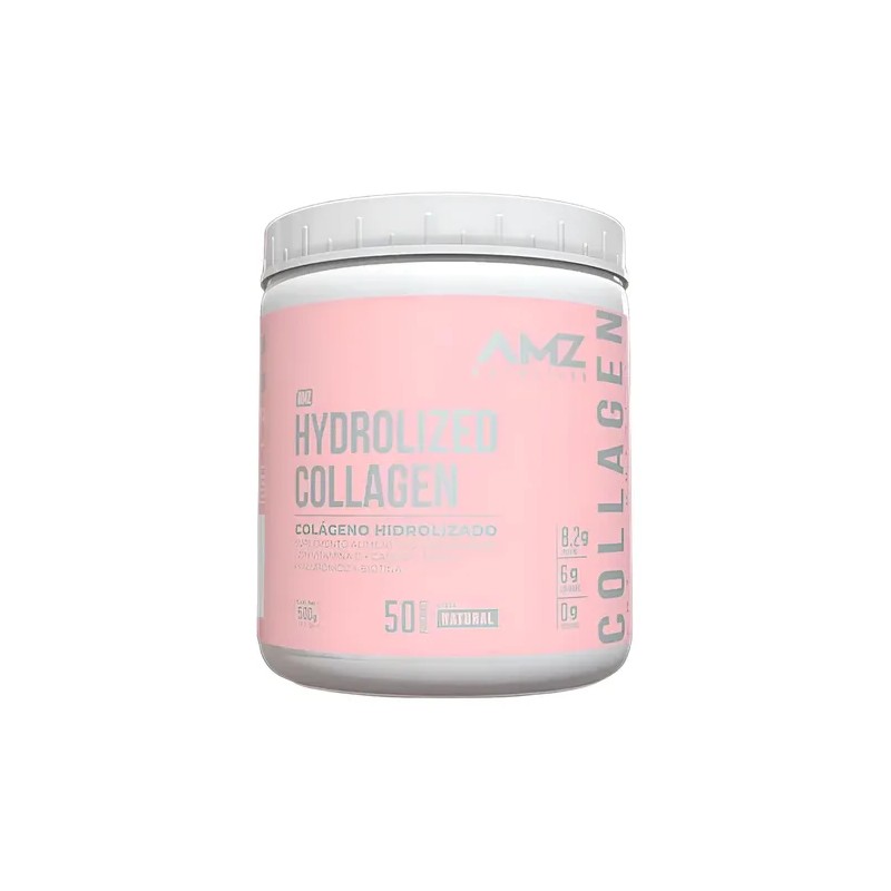 Amz Colageno Hidrolizado Con Vitamina C 500g 50 Serv
