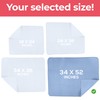Utopia Bedding Washable Underpads 34" x 52" (Pack of 2),
