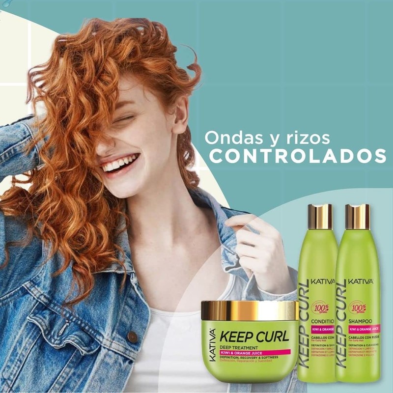 Kativa Kativa Shampoo für feine Locken, 250 ml, 250 ml