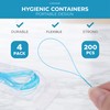 CONTOUR Dental Floss Threaders- 4 Pack - 200 Count Braces