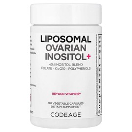 Codeage Liposomal Ovarian Inositol+ 120 tablets Myo Inositol Female Hormone Balance Codeage Dosage Management App Coupon / 코드에이지 리포소말 난소 이노시톨+ 120정 마이오 이노시톨 여성 호르몬 밸런스 Codeage 복용 관리 앱 쿠폰