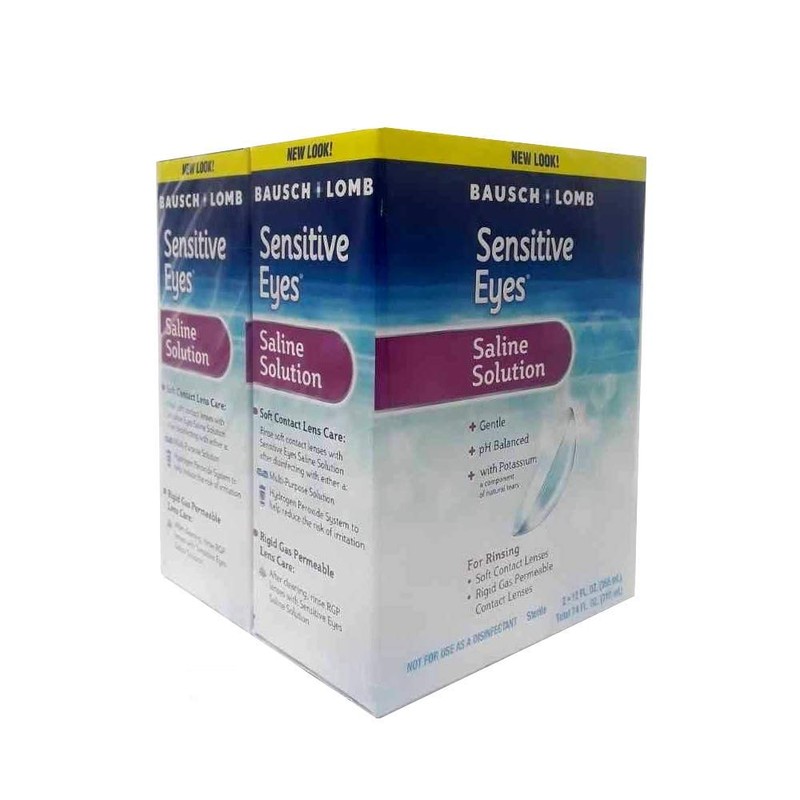 Sensitive Eyes Plus, 12 Fl oz, Twin Pack by Bausch