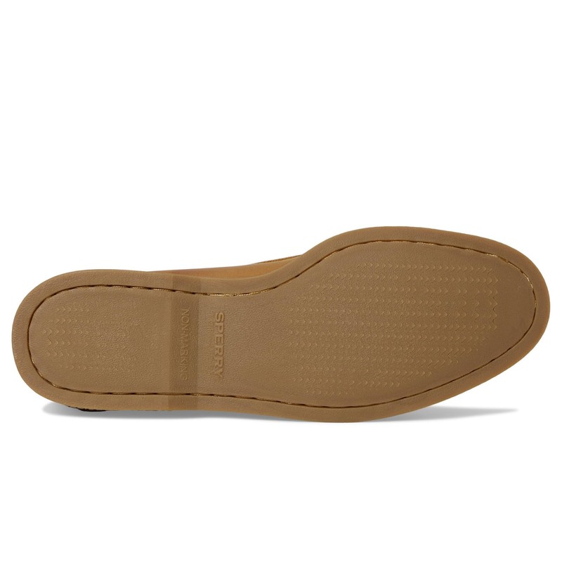 Sperry Men's Gold A/O 2-Eye Boat Shoe, Medium Beige, 11.5