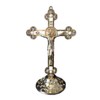 Standing Crucifix with Base Alloy for Home Chapel Decoration and