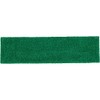 Rubbermaid Commercial Adaptable Flat Mop Microfiber Pad - Green
