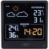 infactory Digital Barometer: Set of 2 Weather Stations with Outdoor