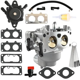 FH661V Carburetor Compatible with Kawasaki FH641V FH661V FH680V FH721V FX850V, 22 HP Engine Replaces Parts 49065-0724 15004-1010 15004-0763 15004-7024