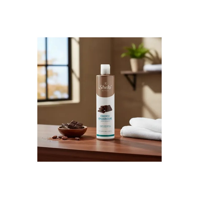 Acondicionador Choco Enjuague Antifrizz Nutre Y Repara Shelo
