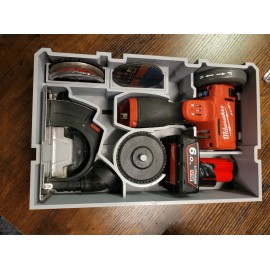 Milwaukee M12 Cut Off Tool Insert for Packout Drawer (Insert Only)