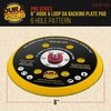 Dura-Gold Pro Series 6" Hook & Loop DA Backing Plate