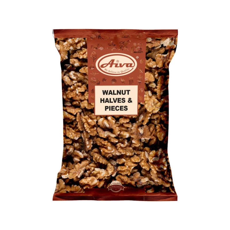 Aiva Walnut Halves & Pieces - 2 lb