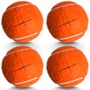 HPWFHPLF Precut Tennis Balls, 4PCS Walker Glide Balls, Heavy Duty