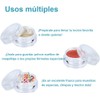 Tarros de Viaje Plástico Transparentes 100pcs Envases Mini Frascos y