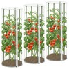 KLLOUZE 3PCS Garden Bird Netting for Tomato Cage with Zipper