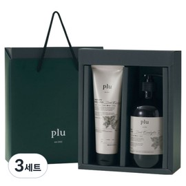 Flu Therapy Collection Body Wash + Lotion Gift Set Lily Vanilla, Set of 3 / 플루 테라피 컬렉션 바디워시 + 로션 선물세트 릴리 바닐라, 3세트