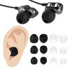 18 Pairs Silicone Ear Bud Replacement Ear Tips for in-Ear