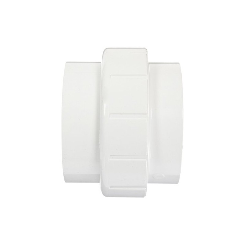 Spears 457 Series PVC Pipe Fitting, Union with Buna O-Ring,