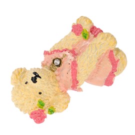 ULTECHNOVO Poodle Dog Fridge Magnets Resin Animal Shape Magnets for Home Decor for Adults and Dog Lovers Versatile Decoration for Fridges