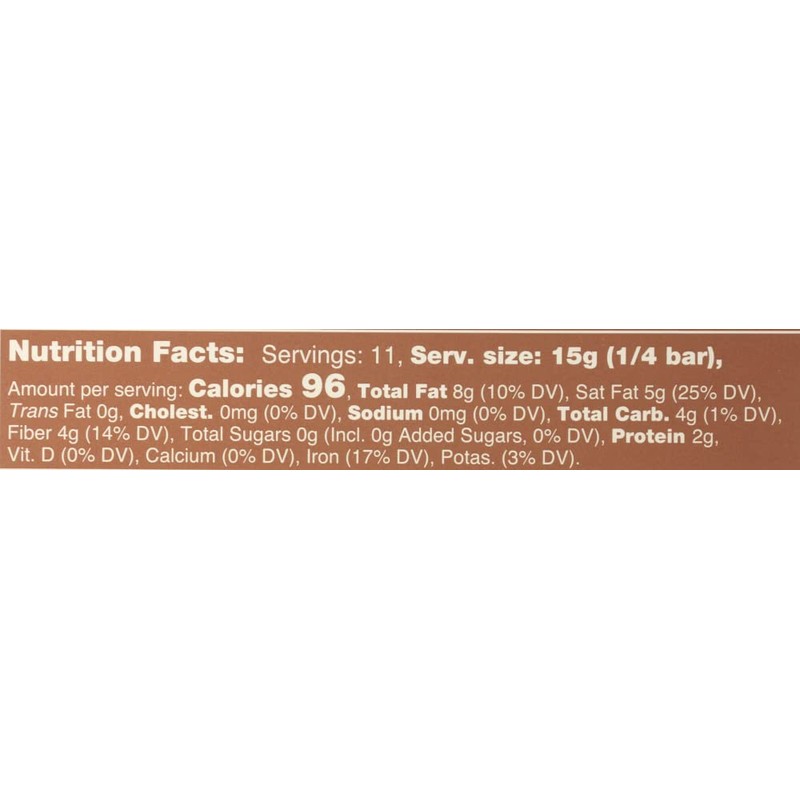 Guittard, Bar Chocolate Baking Unsweetened Gluten Free, 6 Ounce