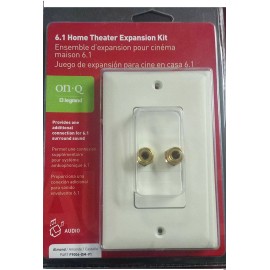 Pass & Seymour On-Q Legrand Home Theater Single Speaker Expansion Kit F9006-LA-V1 light almond