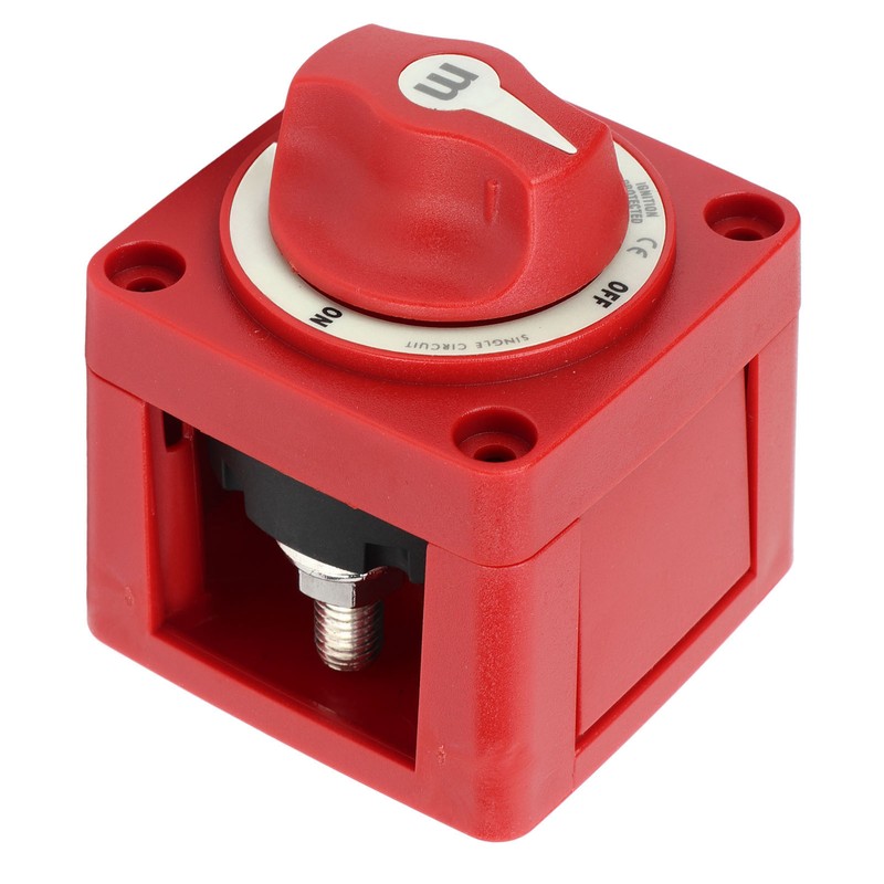12V to 48V Boat Battery Switch 300A Red Battery Power