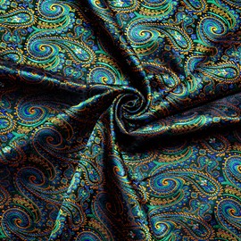 YOHOWA 2PCS Scarf Necktie Set Men/Women Fashion Silk Lightweight Feeling Print Soft Scarves Neckerchief Wraps Gift